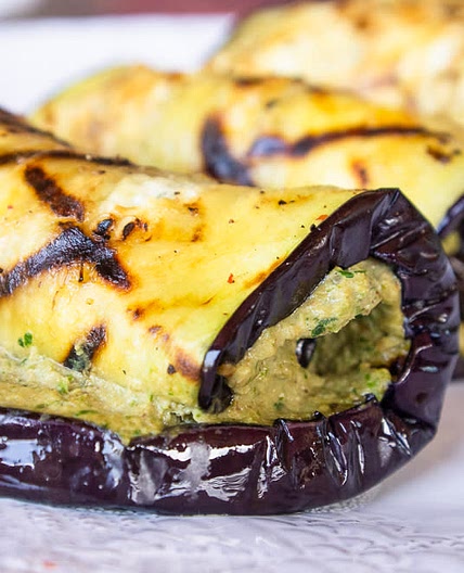 Badrijani Nigvzit | Georgian Eggplant Rolls with Walnuts