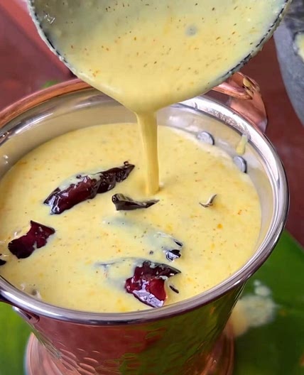 Yogurt Curry (aka) Moru Curry in Coconut Paste