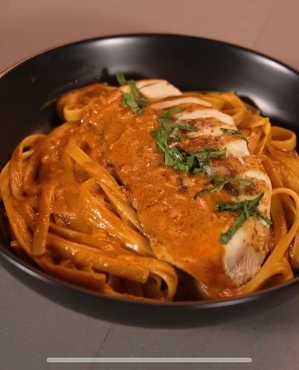 Cajun Chicken Fettuccine Alfredo 