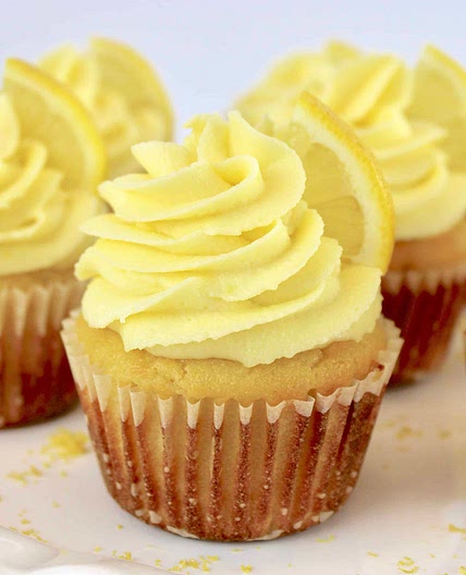 Keto Lemon Cupcakes