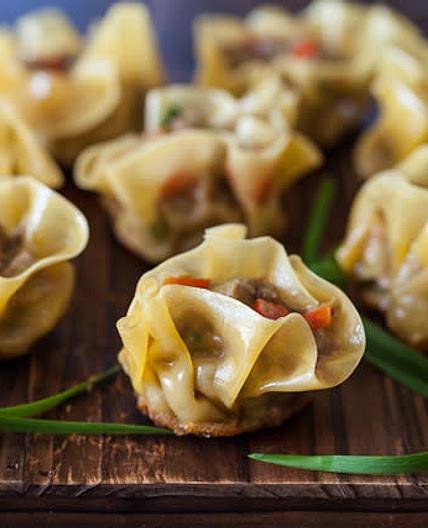 Recette Dumplings au boeuf cari