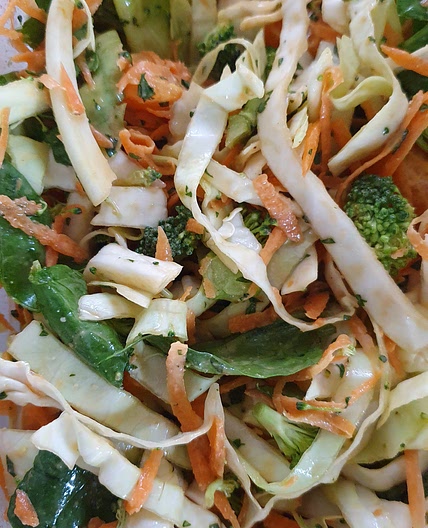 Tangerine Kissed Slaw