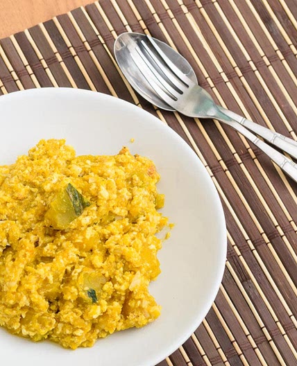 Pumpkin Scrambled Eggs