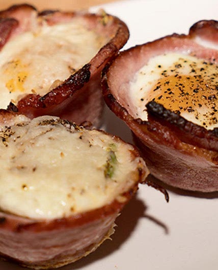 Ham, Egg, and Cheese Cupcake