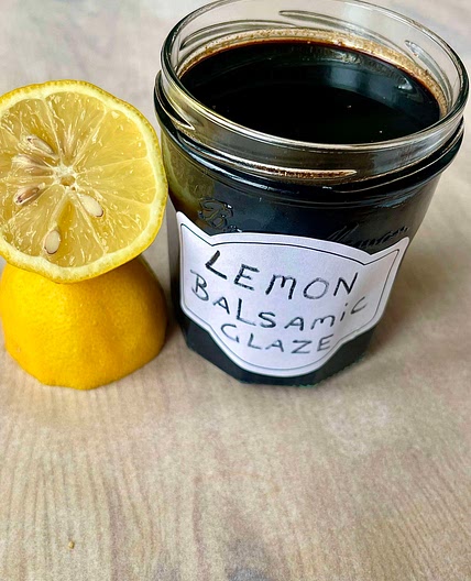 Lemon Balsamic Glaze 