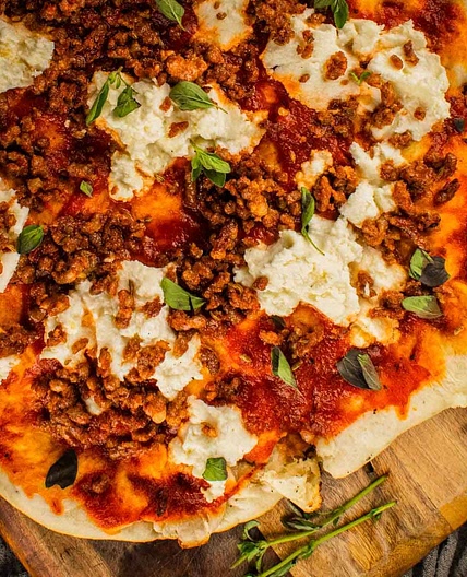 Pizza on the Grill {with a stone}