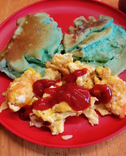 Cheesey eggs