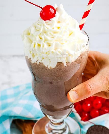 Chick-fil-A Cookies and Cream Milkshake