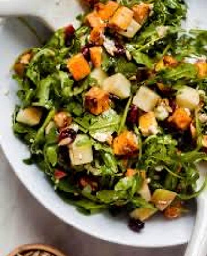 Roasted sweet Potato & Apple Salad