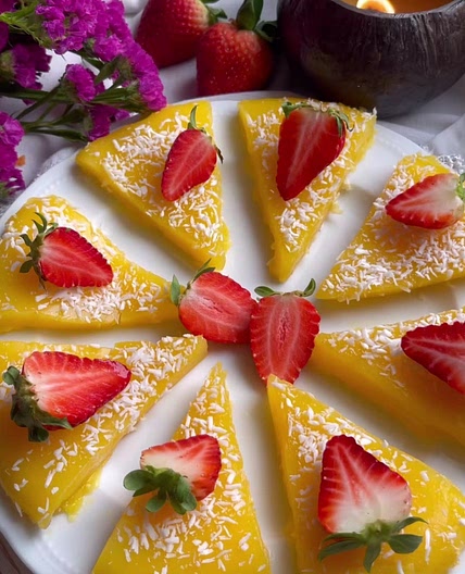 Budino d'arancia