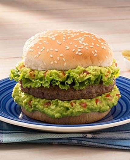Burgers with All-in-One Avocado Topping