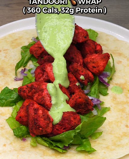 Tandoori Chicken Wrap