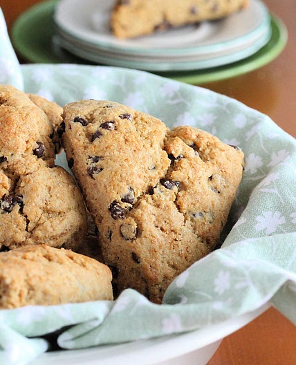 Chocolate Chip Yogurt Scones