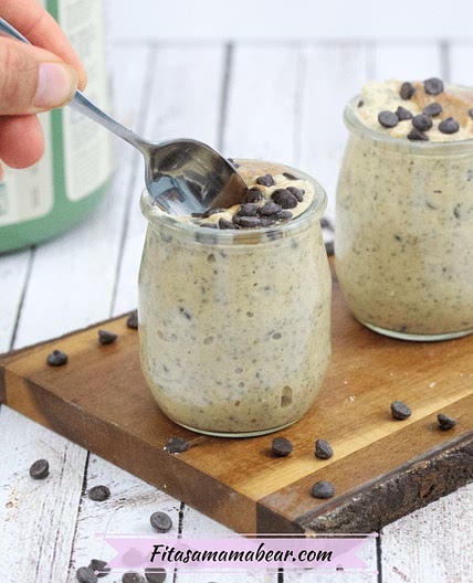 Dairy-Free Cookie Dough Overnight Oats