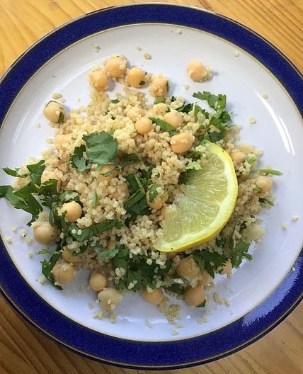 Chickpea couscous