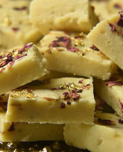 Easy Milk Barfi Recipe