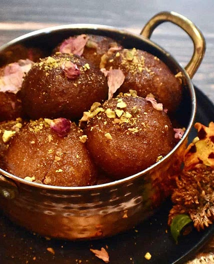 Gulab Jamun With Milk Powder