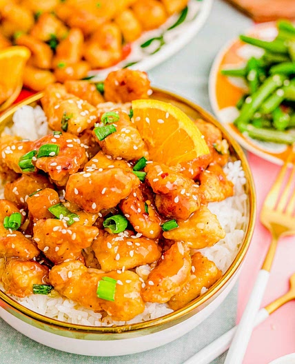 Orange chicken