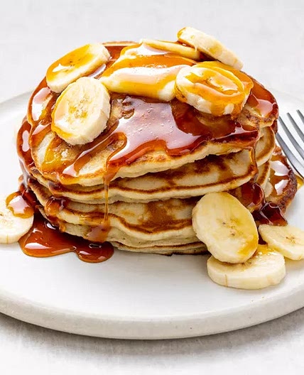 Mumma Salter's banana pancakes