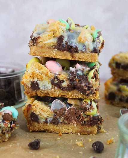 Mini Egg Magic Bars