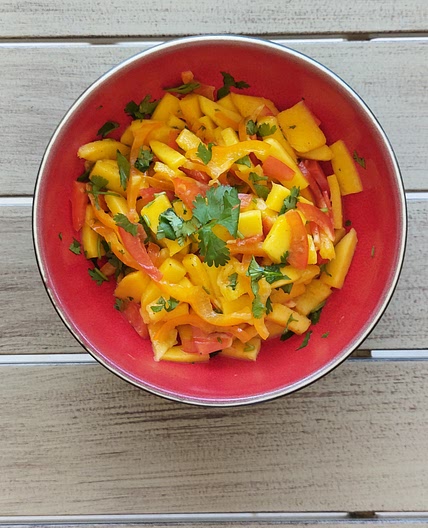 Mango Rainbow Salad