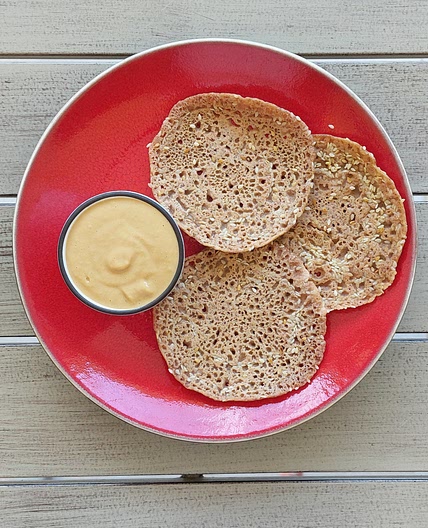 Roasted Sesame Seed Flatbreads