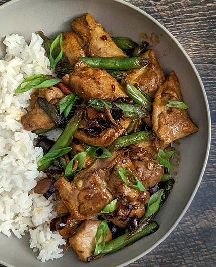 Pad Cha with Chicken