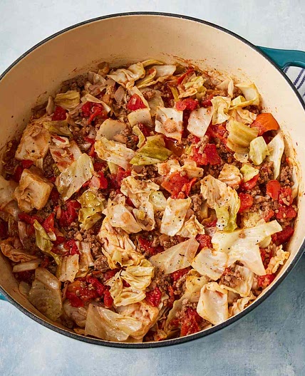 Unstuffed Cabbage Roll