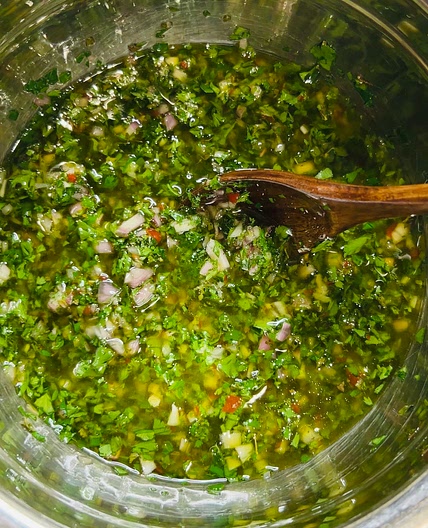 Hubby’s Famous Chimichurri 