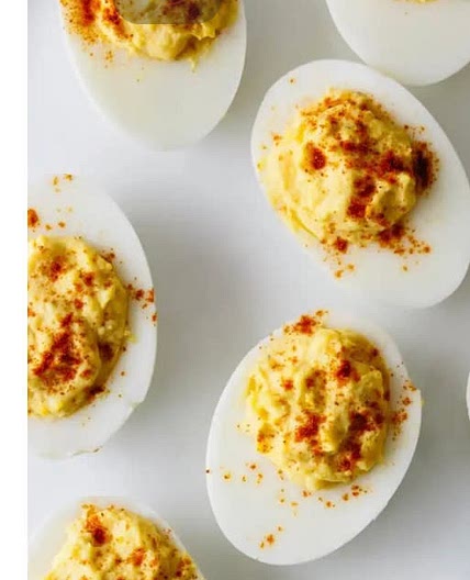 My Mom’s Deviled Eggs 