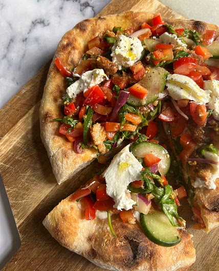 Panzanella Pizza