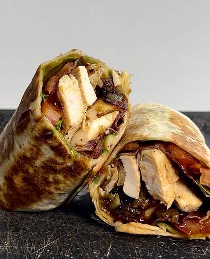 Chicken BBQ wrap