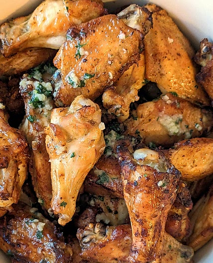 Garlic Butter Chicken Wings