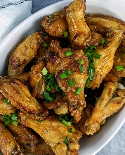 Honey Garlic Chicken Wings