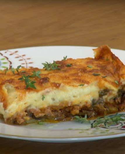 Authentic Greek Moussaka by Akis