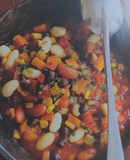 Three-Bean Vegetarian Chili