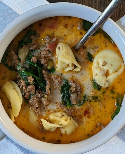Instant Pot Tortellini Soup