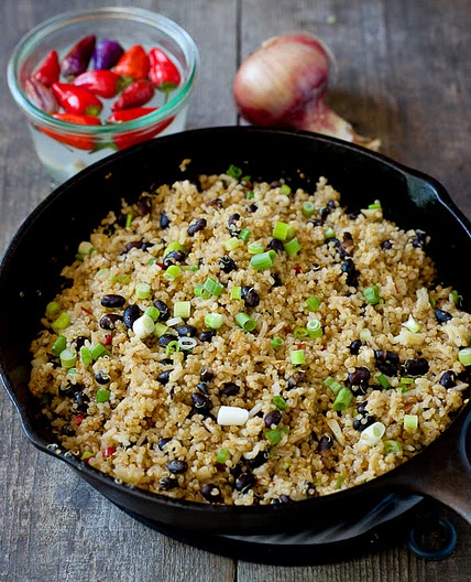 Quinoa and Black Bean Stir-Fry