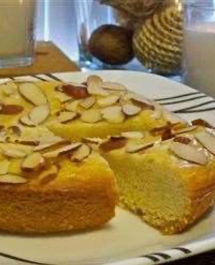 Butter Cake (Boterkoek) (almonds)