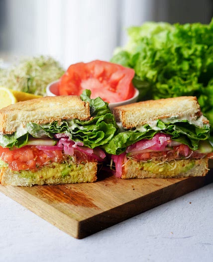 Loaded Veggie Sandwich