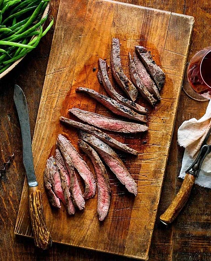 Miso-Marinated Flank Steak