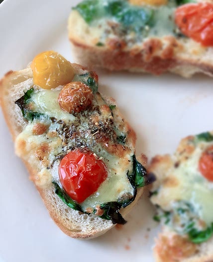 Easy, Healthy, & Quick French Bread Pizza (2 ways!)