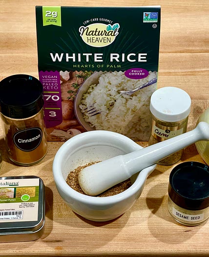 Egyptian Rice (hearts of palm)