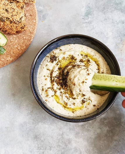 Za’atar and Cannellini Bean Dip — Claudia Criswell | Nutrition