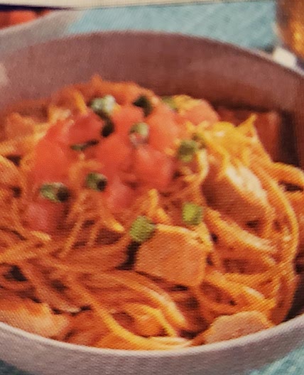 Chicken Enchilada Pasta
