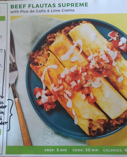 Beef Flautas Supreme