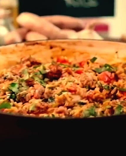 Gordon’s Spicy Sausage Rice