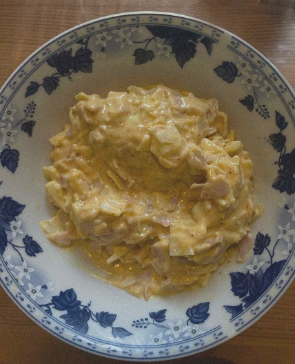 SALSA DE JAMÓN Y QUESO 