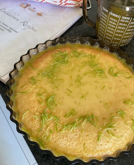 Baked Orange Tart 