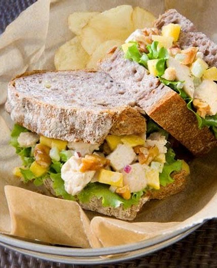 Mango Chicken Sandwich 